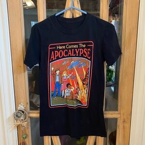 Black Graphic Kids T-Shirt